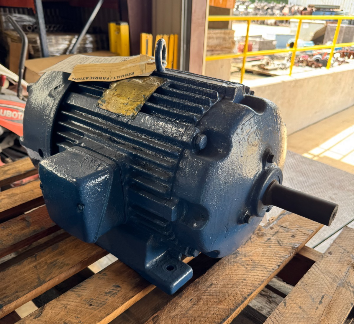 LOUIS ALLIS MOTOR TT1 10 HP MODEL 13226NM45 1760 RPM 220/440 V 3 PH