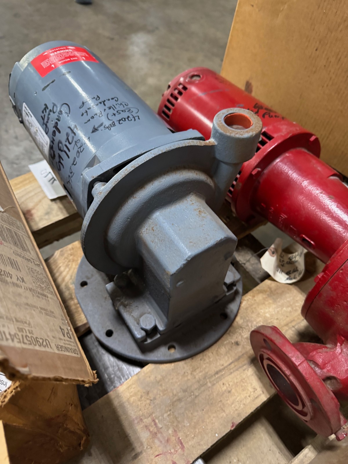 NES Company CENTRIFUGAL CONDENSATE PUMP VA17A B E MODEL 106D SER N831