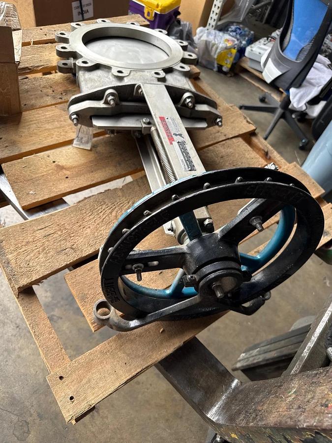 DEZERIK 12" 150 KNIFE GATE VALVE FIG KGN 9676257R002 2XN 316 BODY & GATE