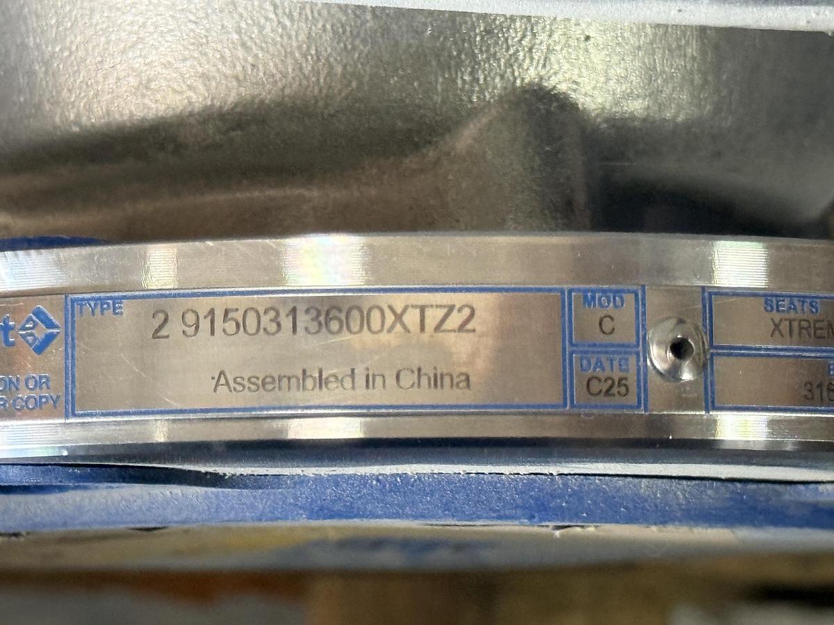 JAMESBURY 2" 150 RF BALL VALVE FP FIG # 3 9150313600XTZ2 316 BODY