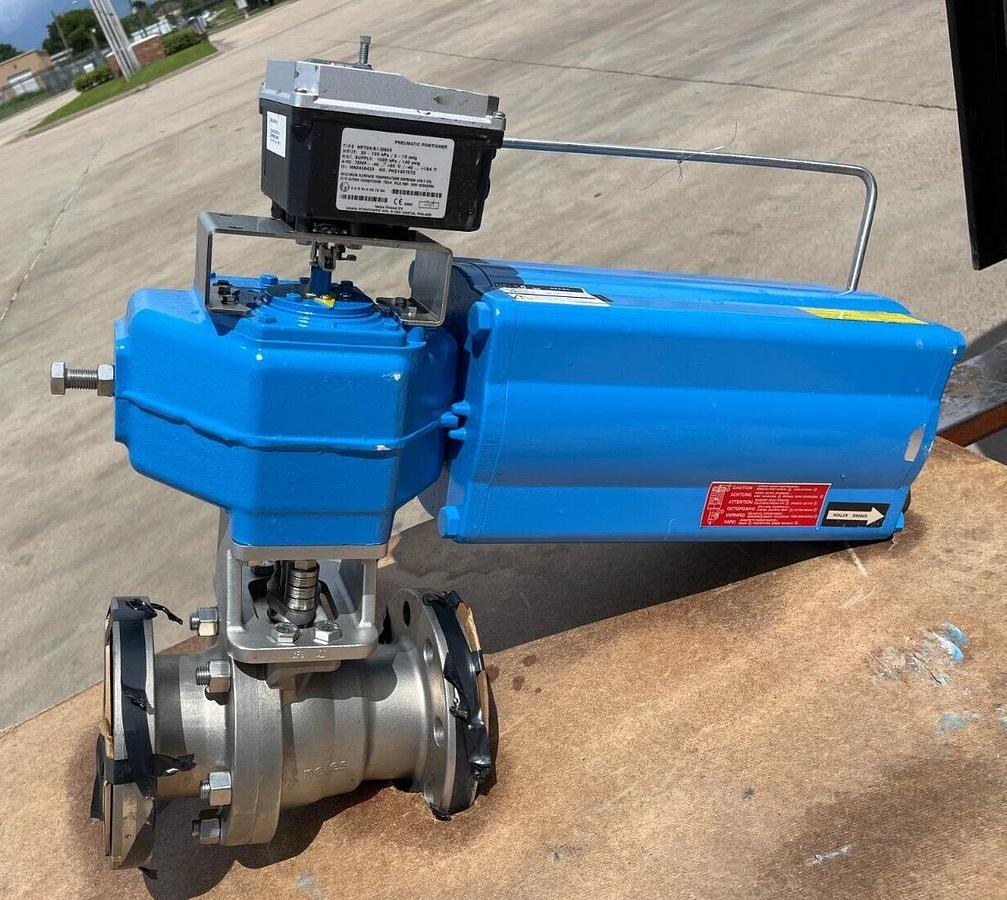 4" 300 RF FP BALL VALVE 316 M2DA03 JAMESBURY W ACTUATOR B1JU12/55L