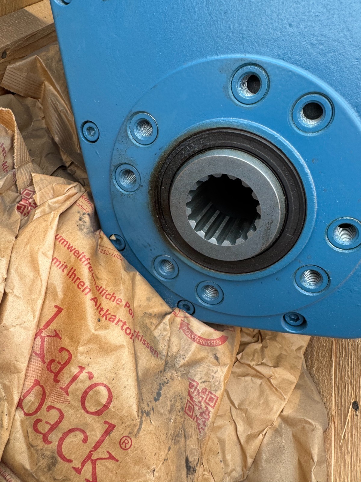 DEMAG CRANE GEAR MOTOR 9 .15 HP HH2 KBF 90 A12/2 500-240/3250-120 RPM