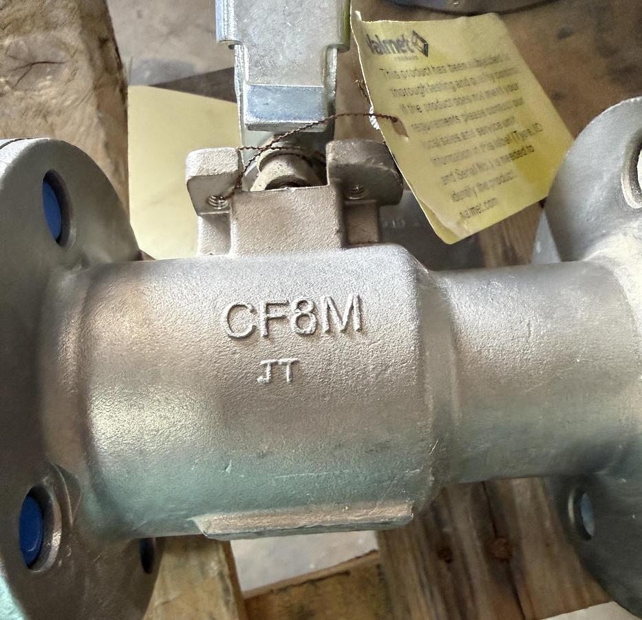 JAMESBURY 11/2" 150 RF BALL VALVE RP FIG # 11/2" 7150313600XTZ2 316 BODY