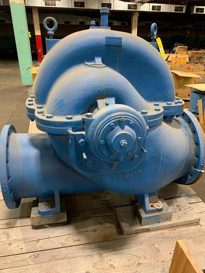 20" x 18" 150 CENTRIFIGUL PUMP Goulds CI Casing