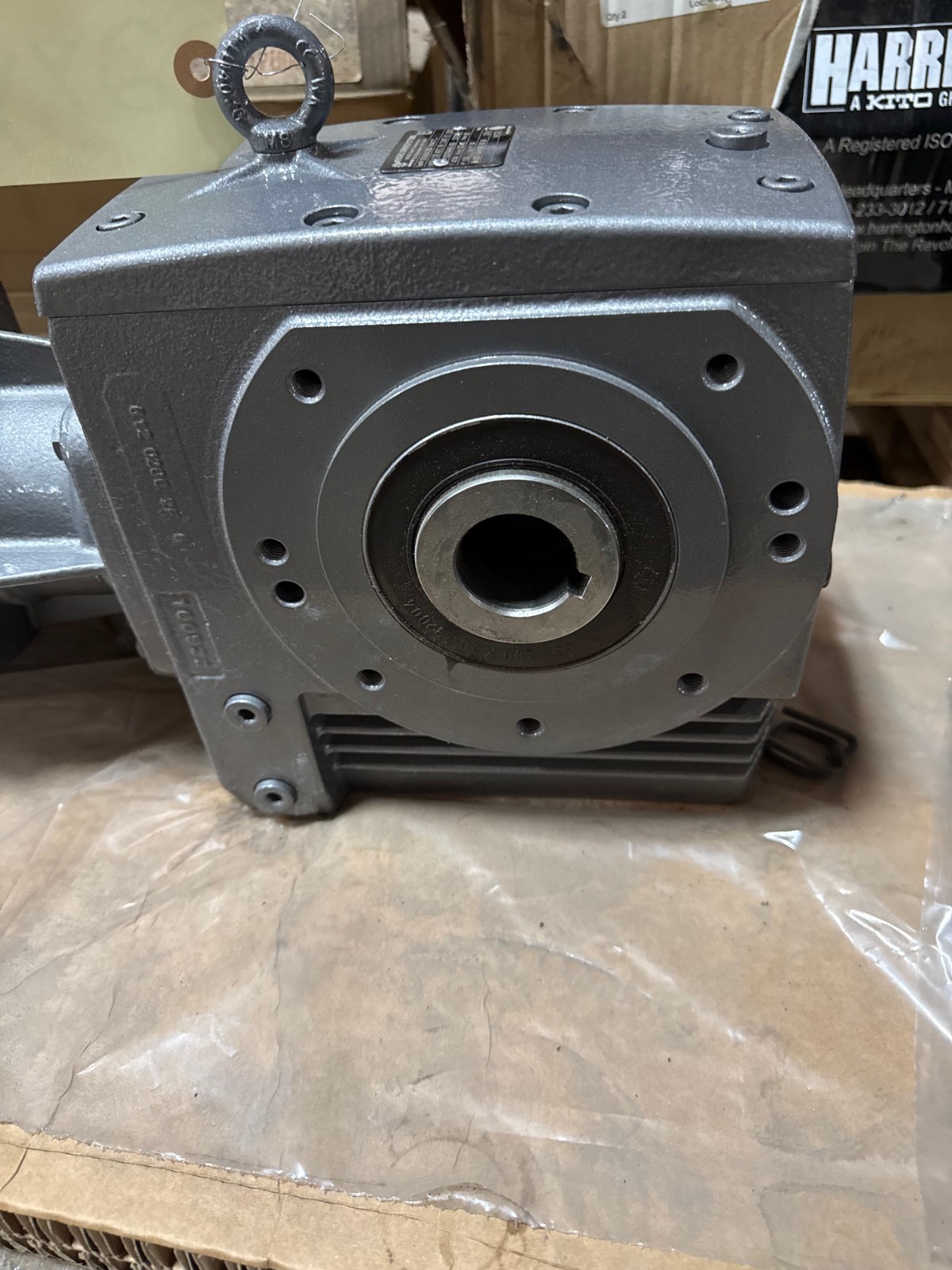 Used NORD GEAR MOTOR 2YAA MOD SK90SP/4 CUS 145TC TW 1740 INPUT  RPM 123.4 TO 1 RATIO