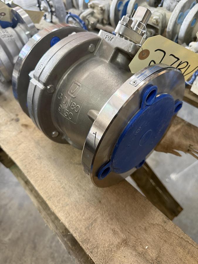 JAMESBURY 3" 150 RF BALL VALVE FP FIG # 3 9150313600XTZ2 316 BODY