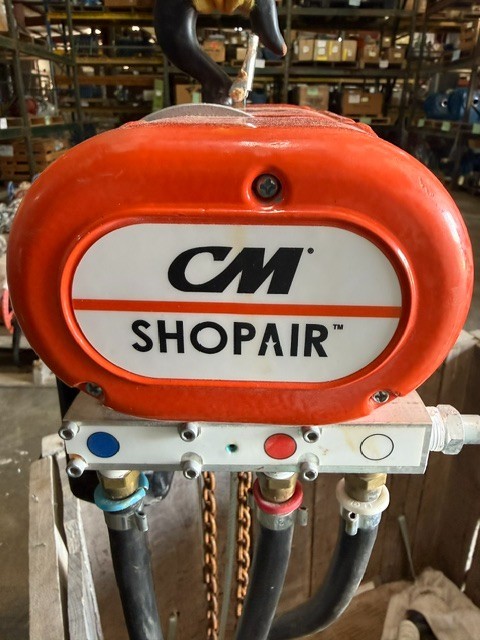 Used Shopair Pneumatic Hoist 1/2 Ton CM 2YS9