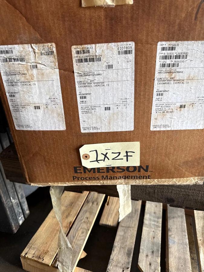 ROSEMOUNT TRANSMITTER 3051CD2A22A1AK5B4S2 1XZF 0-30" IN H2O