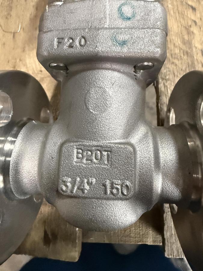 DSI 3/4" 150 RF FS GATE VALVE A-20 BODY A-20 TRIM