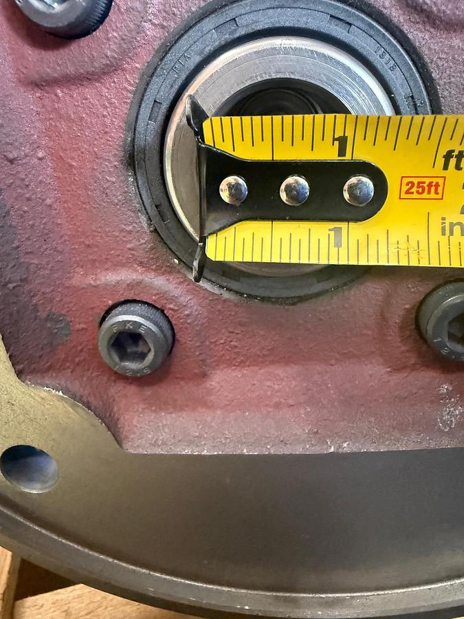 WORLDWIDE REDUCER GEAR REDUCER 3AK5 MODEL KHN77-65/1-H-182/4TC SIZE 77 RATIO 64 TO 1