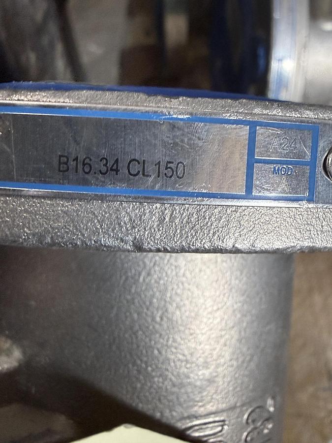JAMESBURY 11/2" 150 RF BALL VALVE RP FIG # 11/2" 7150313600XTZ2 316 BODY