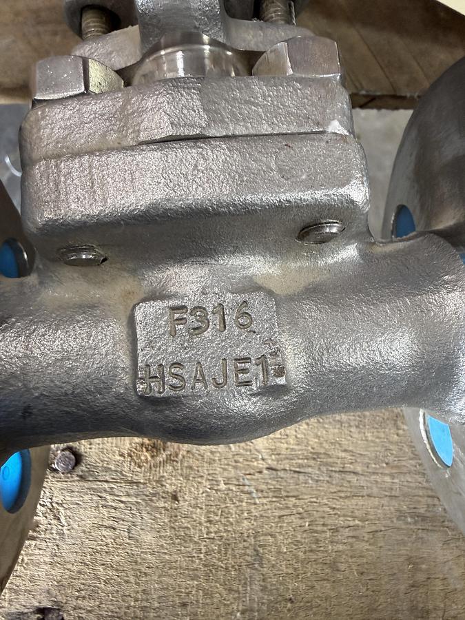 VELAN 3/4" 300 RF FS GATE VALVE 316 BODY 316 TRIM