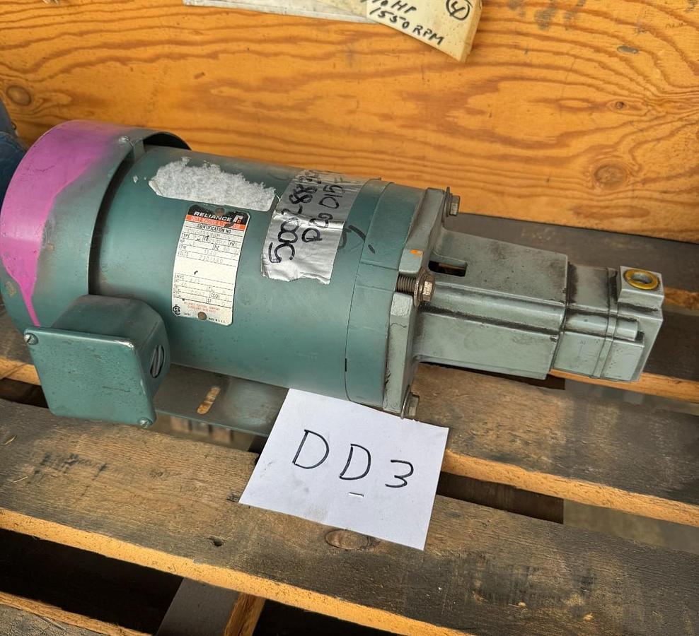 DOUBLE A BROWN & SHARP DD3 HYDRAULIC PUMP MODEL PFG 10 10A1 RELIANCE MOTOR 11 HP