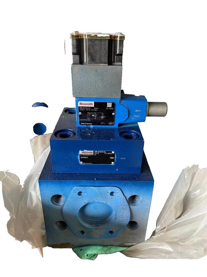 REXROTH HYDRAULIC VALVE W RELIEF VALVE 2" LFR50DBE49-1X MNR 1815500456