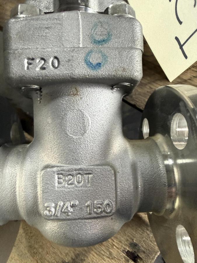 DSI 3/4" 150 RF FS GATE VALVE A-20 BODY A-20 TRIM