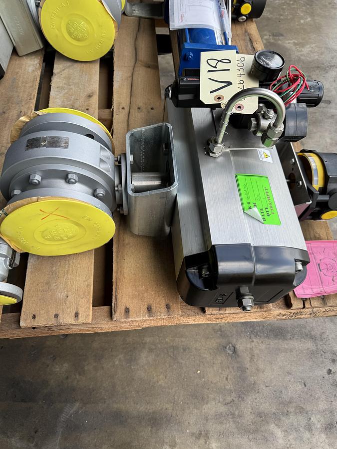 ARGUS 4" 300 RF FP BALL VALVE MODEL FK76M V4A W MOD S250S08 AUTOMAX ACTUATOR