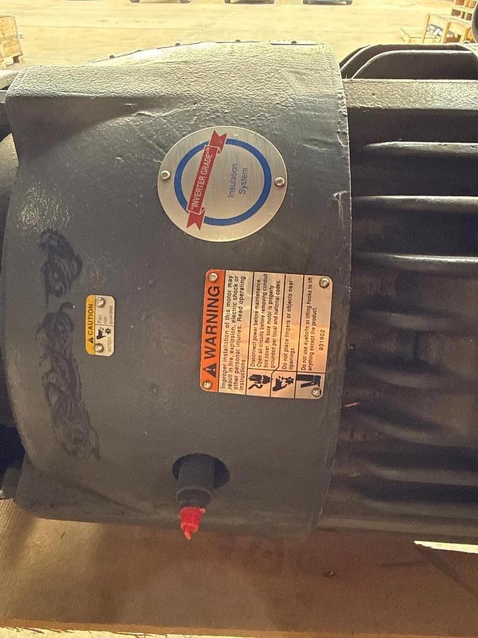Refurbished US MOTORS INVERTER DUTY MOTOR 15 HP MODEL 20022517-100 2XY 1775 RPM INVERTER DU