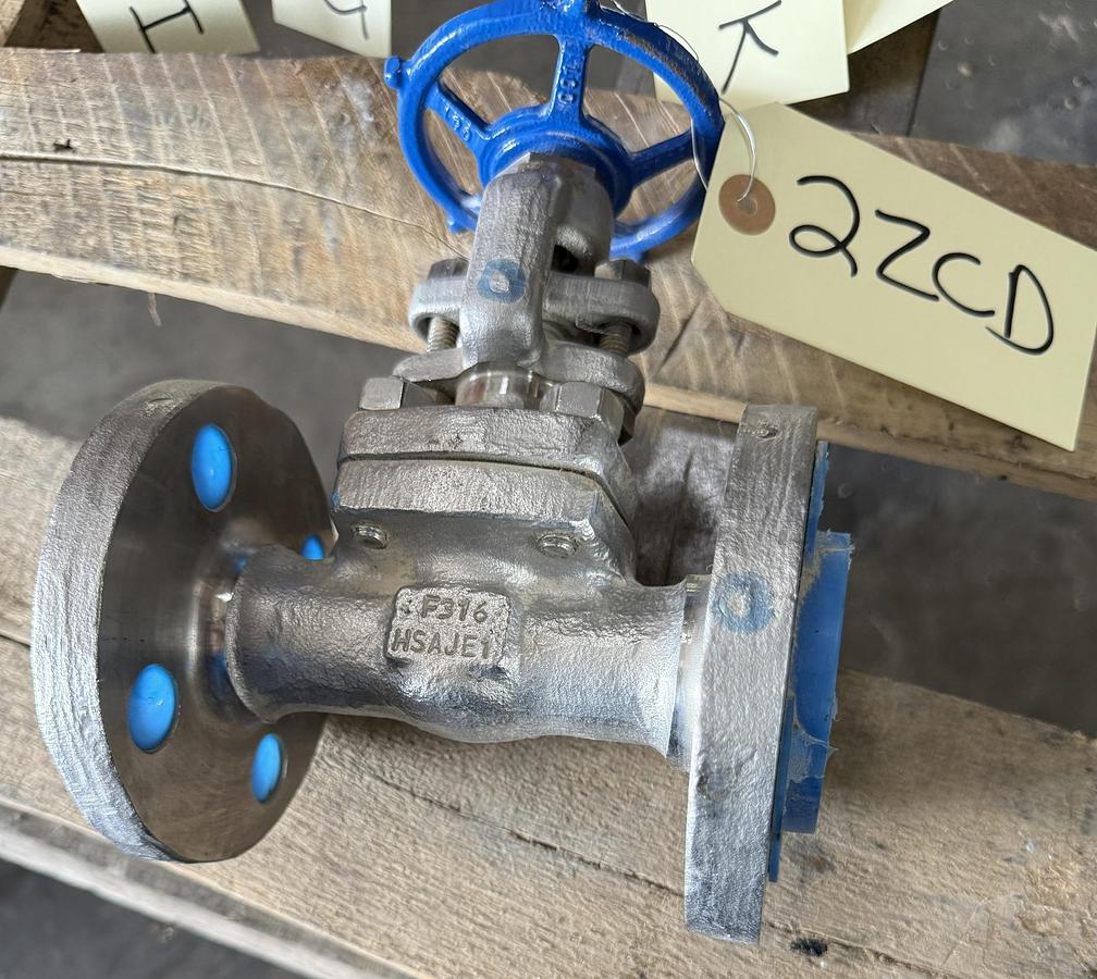 VELAN 3/4" 300 RF FS GATE VALVE 316 BODY 316 TRIM