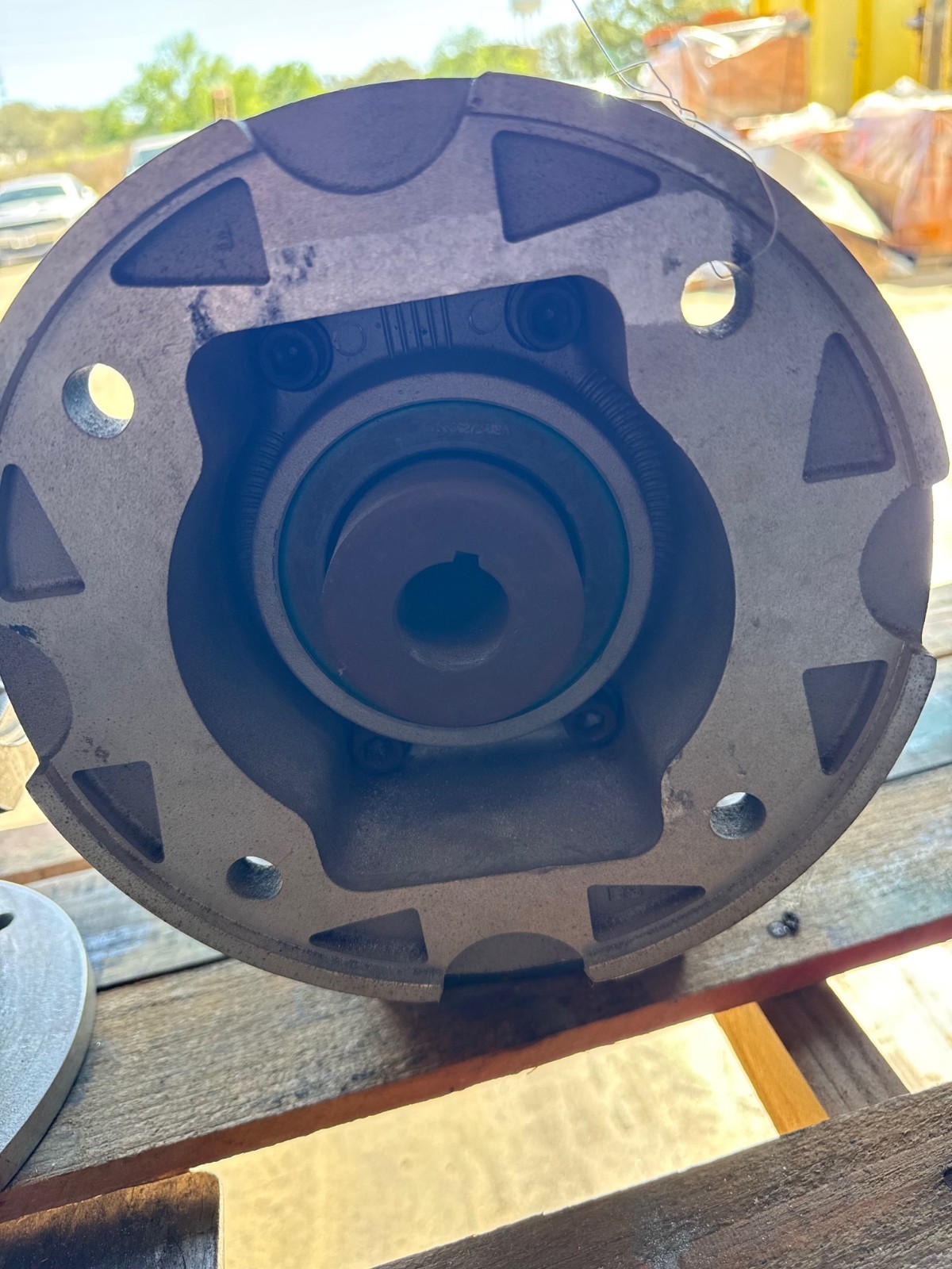 TIGEAR/2 BALDOR GEAR REDUCER 1XPA 1XPB MOD 35Q20R181750 RPM 20 TO 1 RATIO 5.96 H