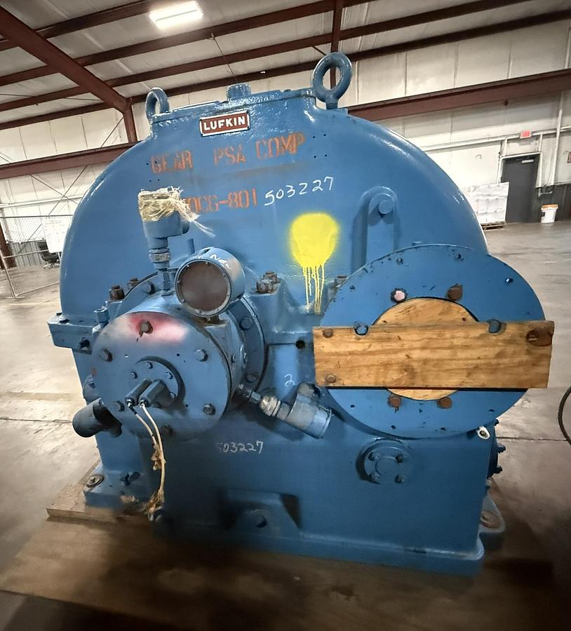 Refurbished LUFKIN GEAR REDUCER 2ZT MODEL N24040 RATIO 3.63 TO 1 RATED 6000 HP