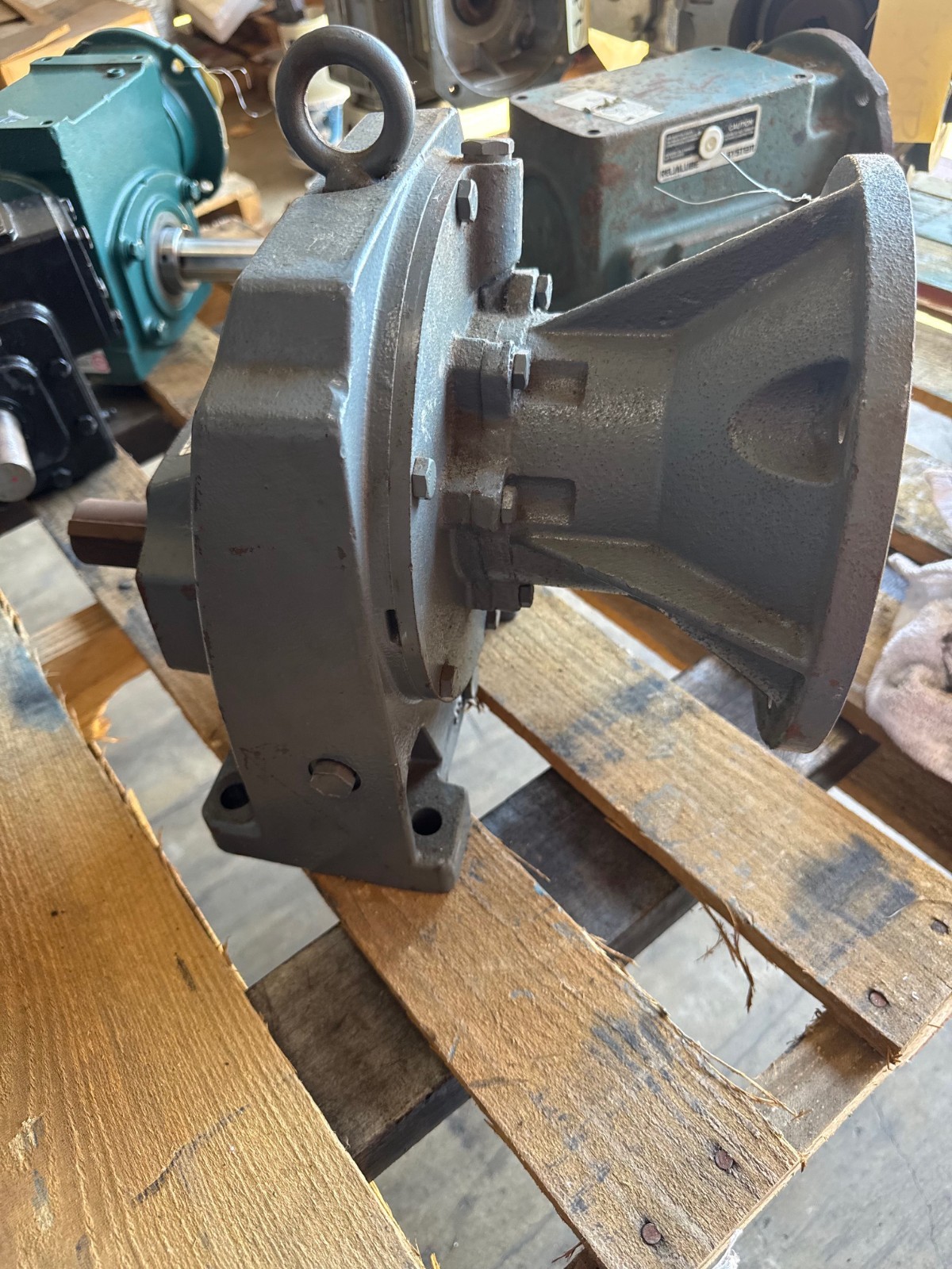 BOSTON GEAR GEAR REDUCER 1XPJ MOD F641B-3.2-B11 10.10 HP 1750 RPM IN 3.2 TO 1 RA
