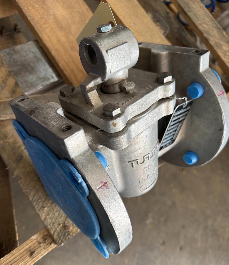 TUFLINE 3" 150 RF PLUG VALVE ALLOY 20 FIG # 067FT