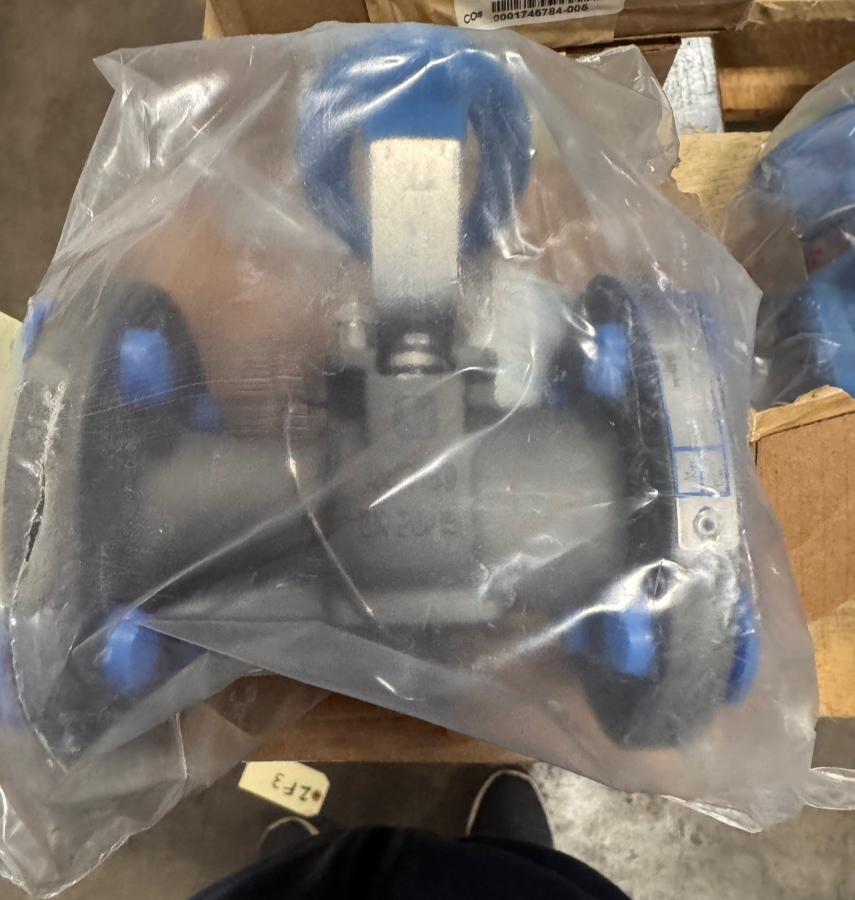 JAMESBURY 3/4" 150 FP BALL VALVE MODEL 7150 A105 X SS HANDLE OP ZF3