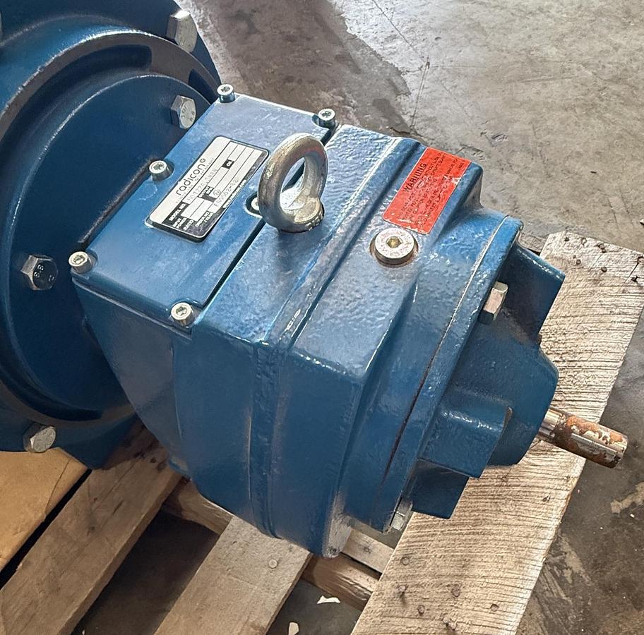 Refurbished RADICON Combined High-Ratio Gear Reducer Assembly MODEL K1052280BRN / M07226.3NRN