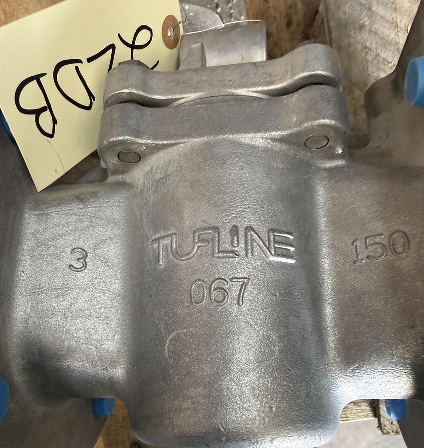 TUFLINE 3" 150 RF PLUG VALVE ALLOY 20 FIG # 067FT