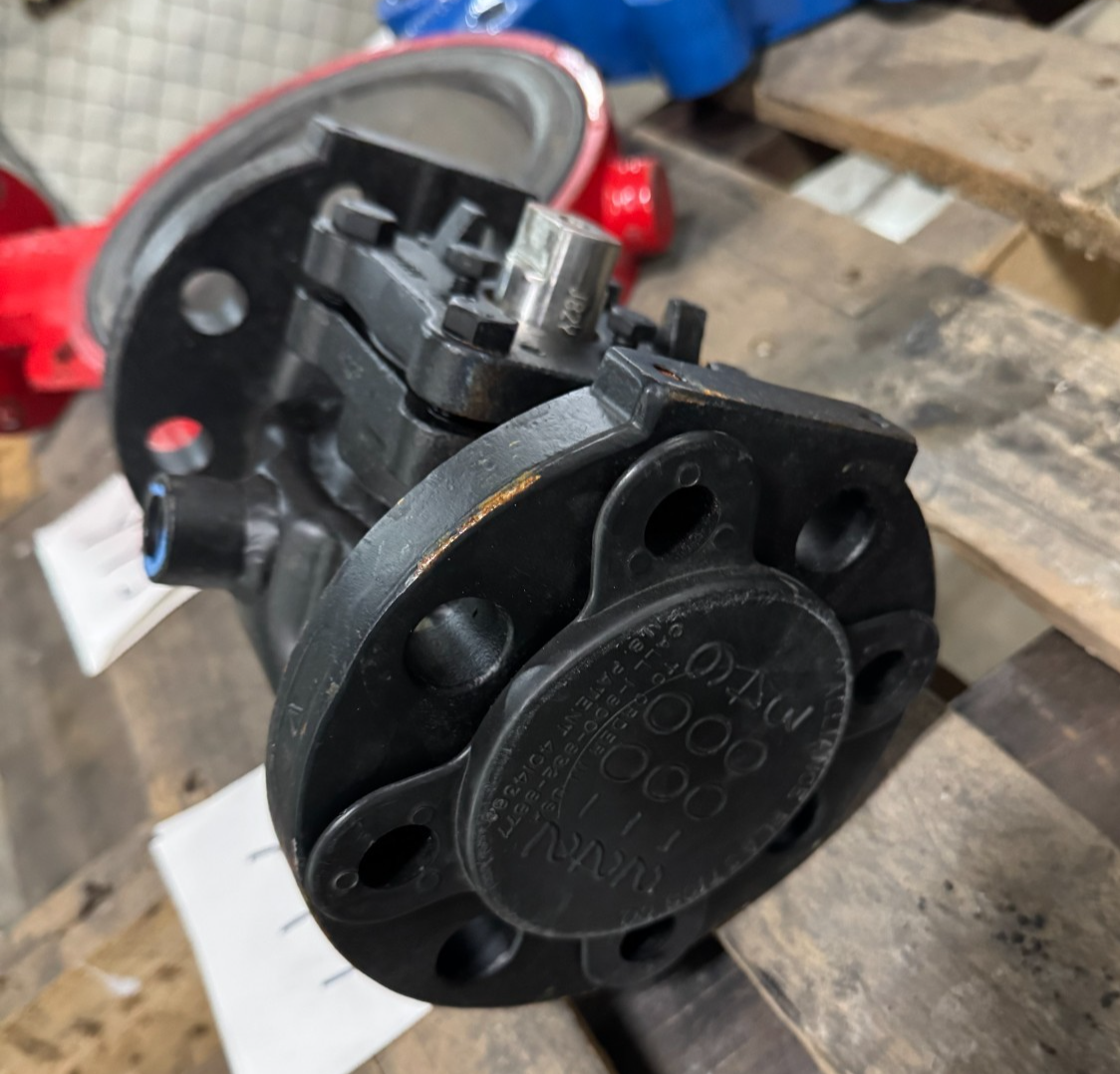 XOMOX 2" 300 RF STEAM JACKETED PLUG VALVE YY4 DI X SS MODEL 0367PJWRENCH