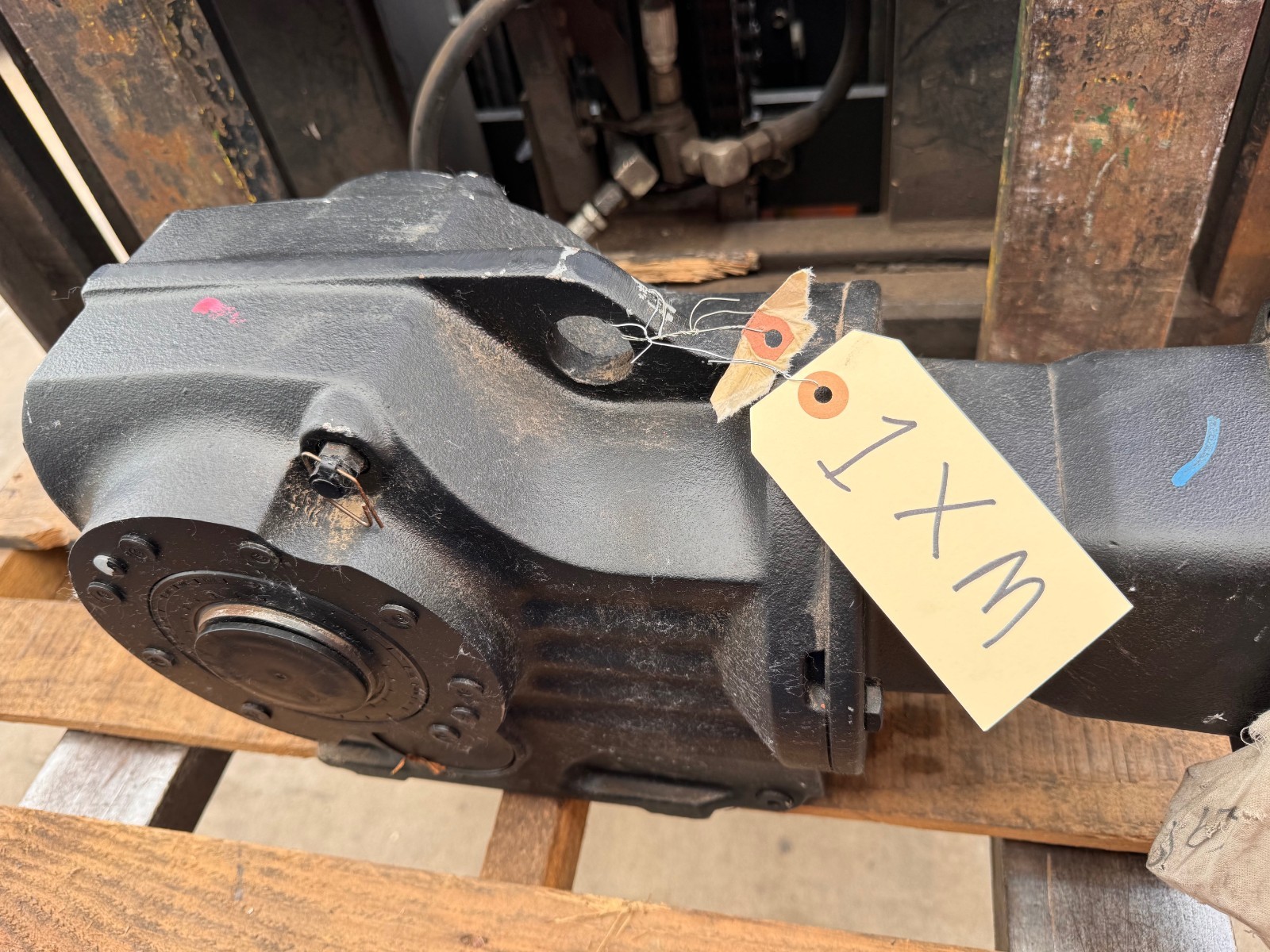 SEW-EURODRIV GEAR REDUCER MOD KA77/RAQH14 1XM 1750 TO 104 RPM 2.65" HOLE SIZE