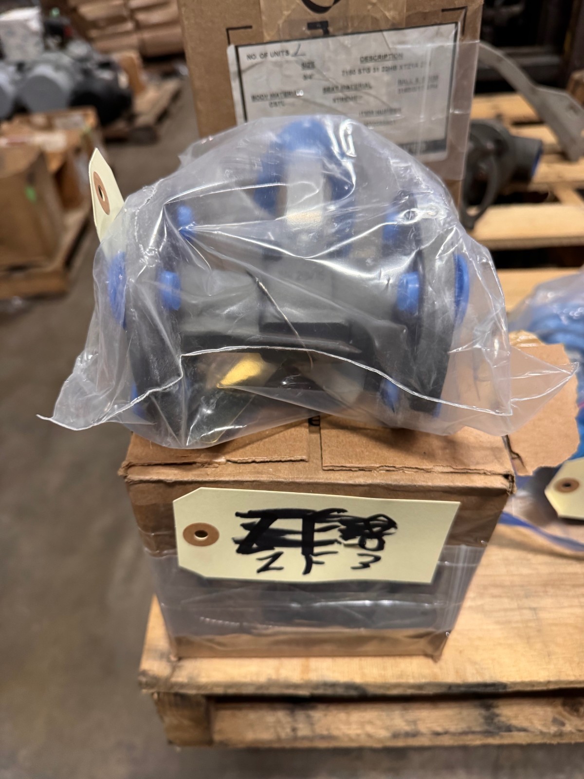 JAMESBURY 3/4" 150 FP BALL VALVE MODEL 7150 A105 X SS HANDLE OP ZF3
