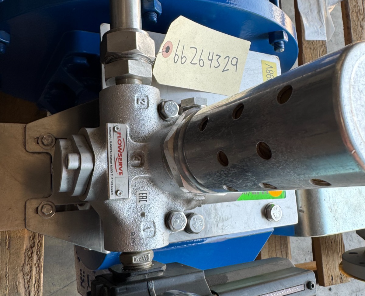 Used ARGUS 8" 150 RF FP BALL VALVE FK76M V2 W LIMITORQUE ACTUATOR LPS-15A-385B-F03-3