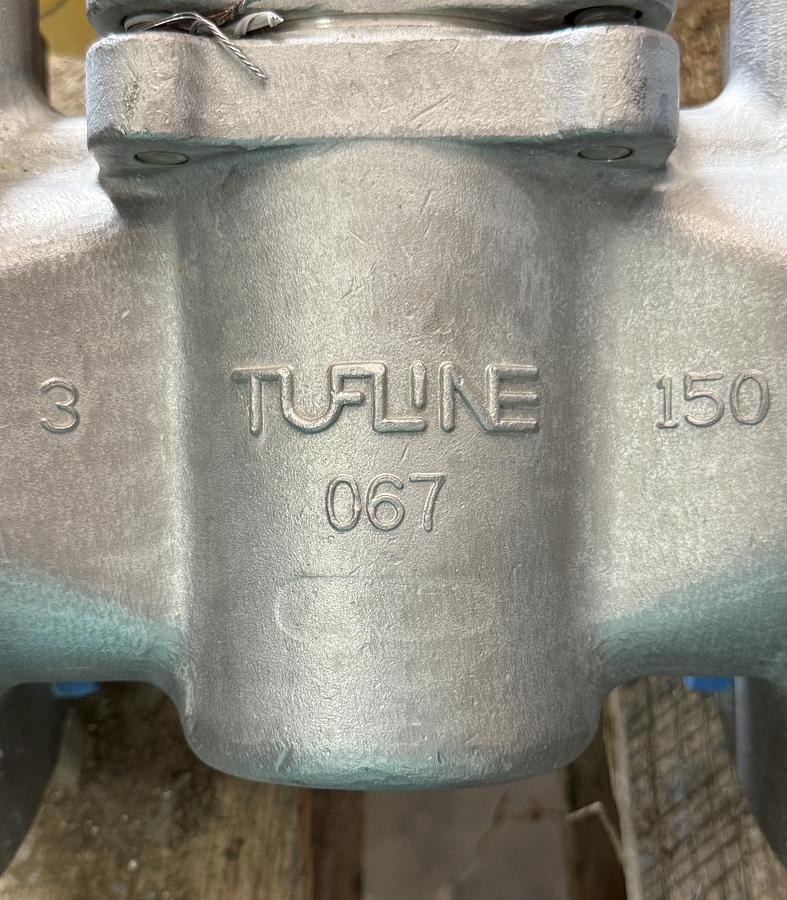 TUFLINE 3" 150 RF PLUG VALVE ALLOY 20 FIG # 067FT