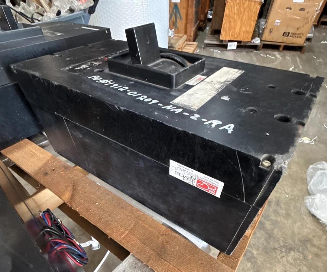 Refurbished Westinghouse 2000 AMP BREAKER PC32000F 2KA PC FRAME 3P 600V 1600A TRIP 2YW1
