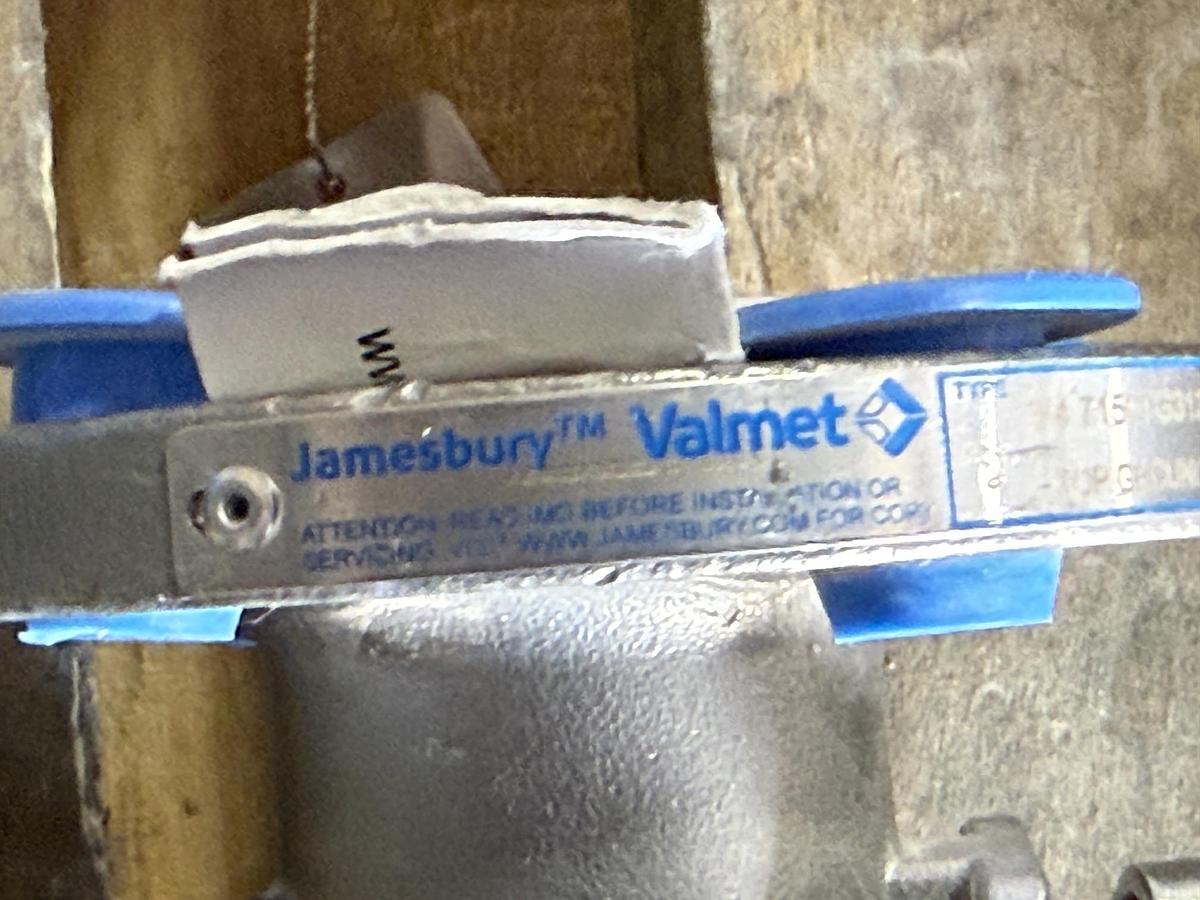 JAMESBURY 3/4" 150 RF BALL VALVE FP FIG # 3/4" 7150313600XTZ2 316 BODY
