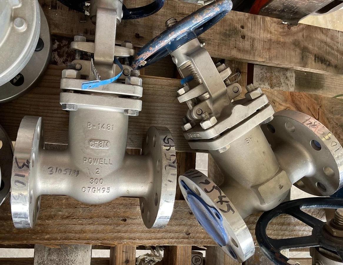 2" 300 RF GATE VALVE POWELL 2467FM0TXXX 316 SS