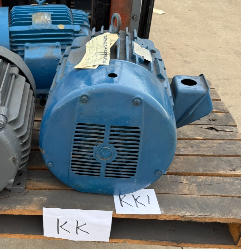 GE MOTOR KK1 15 HP MODEL 5K284BN305 1175 RPM 230/460 V 3 PH 40.6/20.3 AMP FR 284