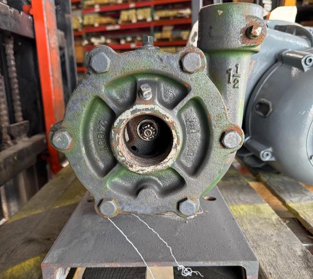 DEMING PUMP OO2 MODEL 4001 00010400 2" X 2" IMPELLAR 5 7/8" BALDOR MODEL M3542