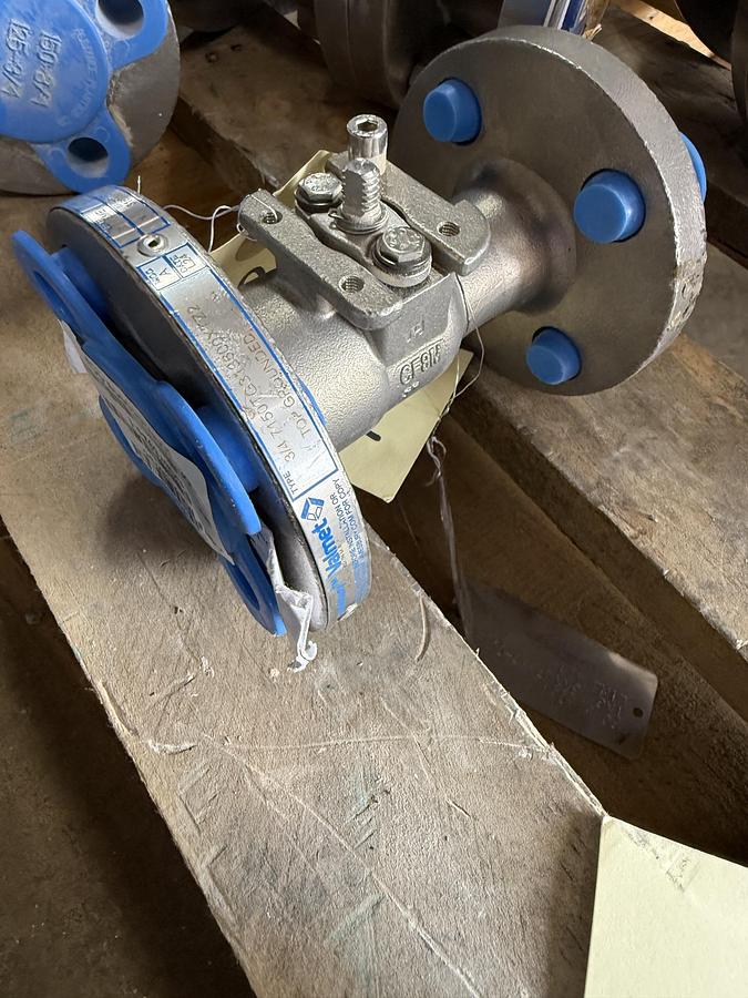 JAMESBURY 3/4" 150 RF BALL VALVE FP FIG # 3/4" 7150313600XTZ2 316 BODY