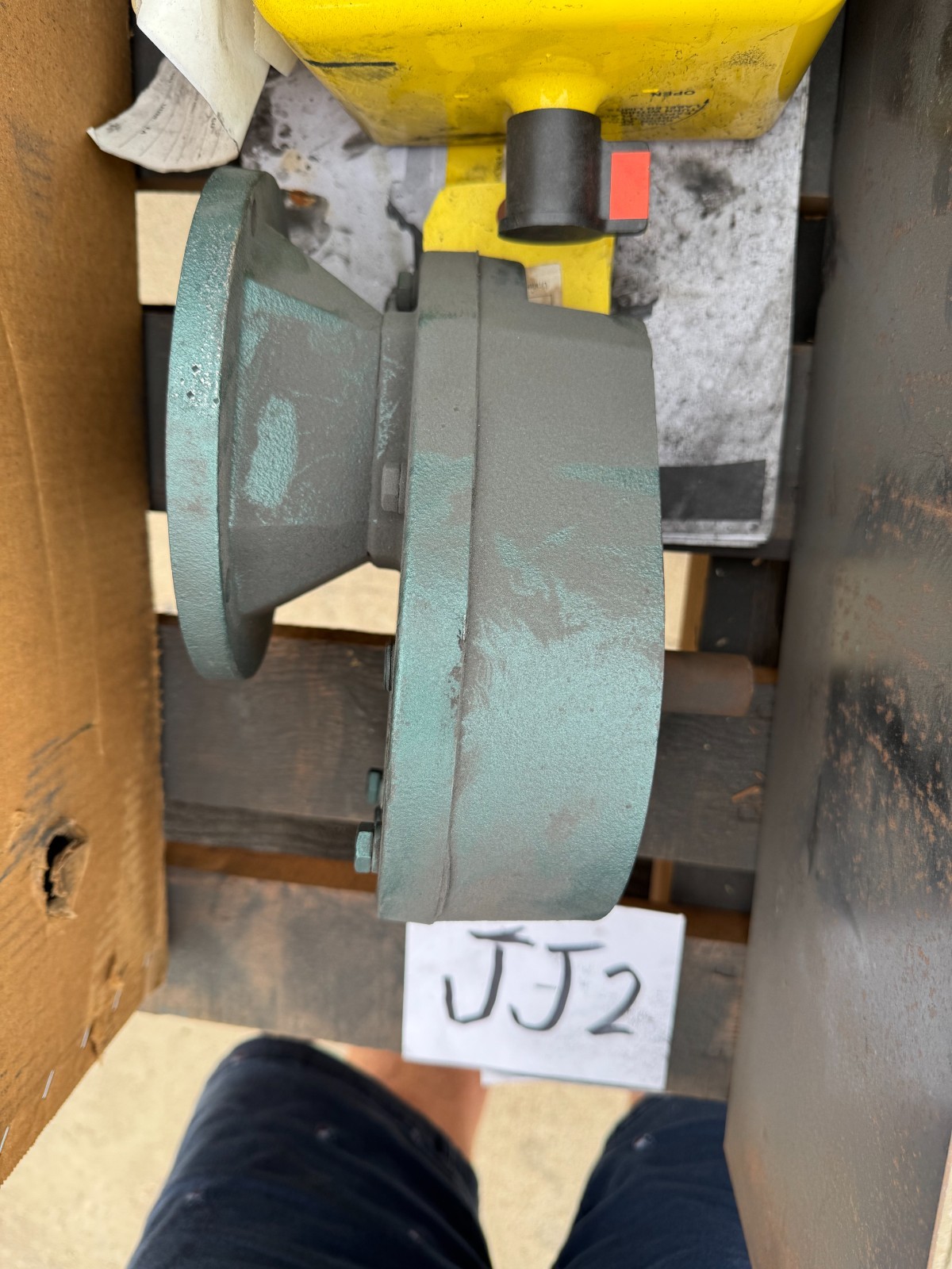 UNITED EQUIPMENT JJ2 MODEL XCEL2 M0813-01 3 HP 900 RPM OUT