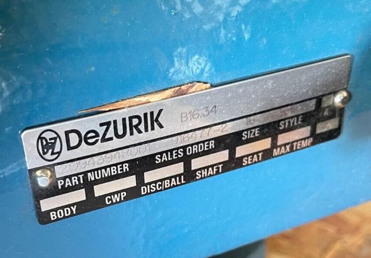 Dezurik R3 PowerRac Cylinder Actuator 2094394R001 916477-2 SIZE 16