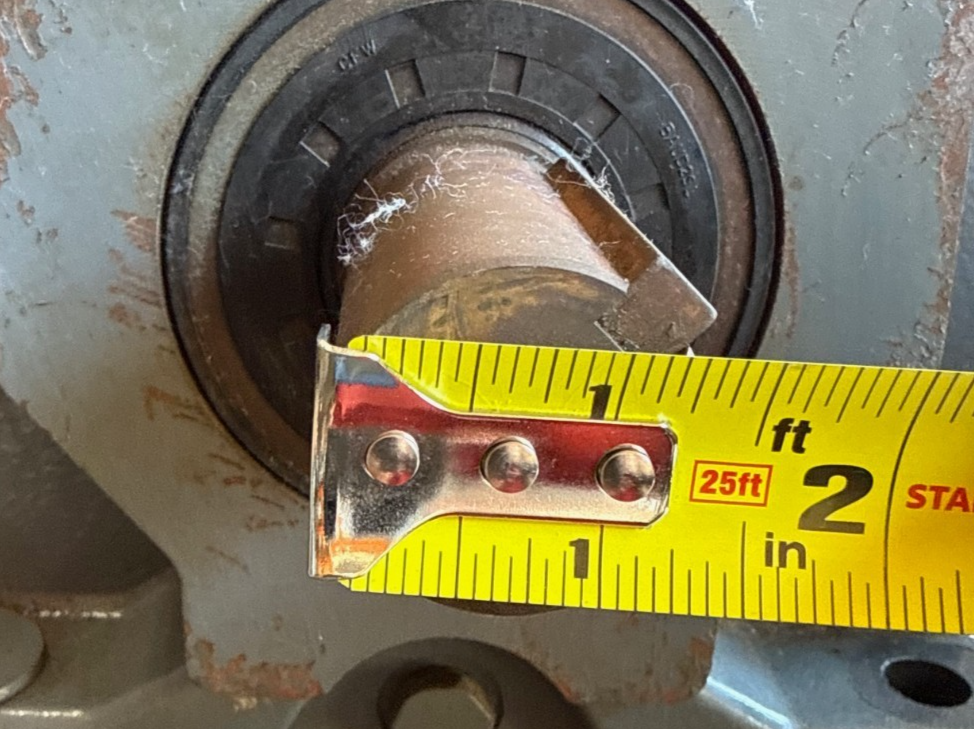 BOSTON GEAR GEAR REDUCER 1XPJ MOD F641B-3.2-B11 10.10 HP 1750 RPM IN 3.2 TO 1 RA