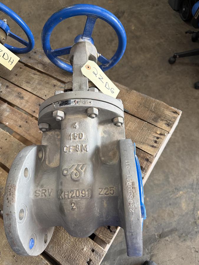 Refurbished DSI 4" 150 RF GATE VALVE 316 BODY 2ZDG FIG# 37-15-16HFS