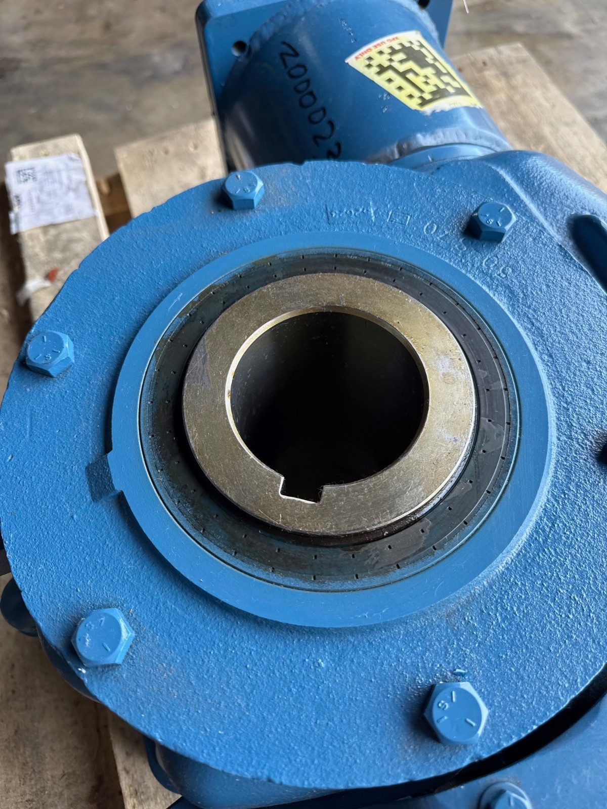 CONEDRIVE GEAR REDUCER 1XUD MOD FMSHV50B506-C9B 50 TO 1 RATIO 1750 RPM