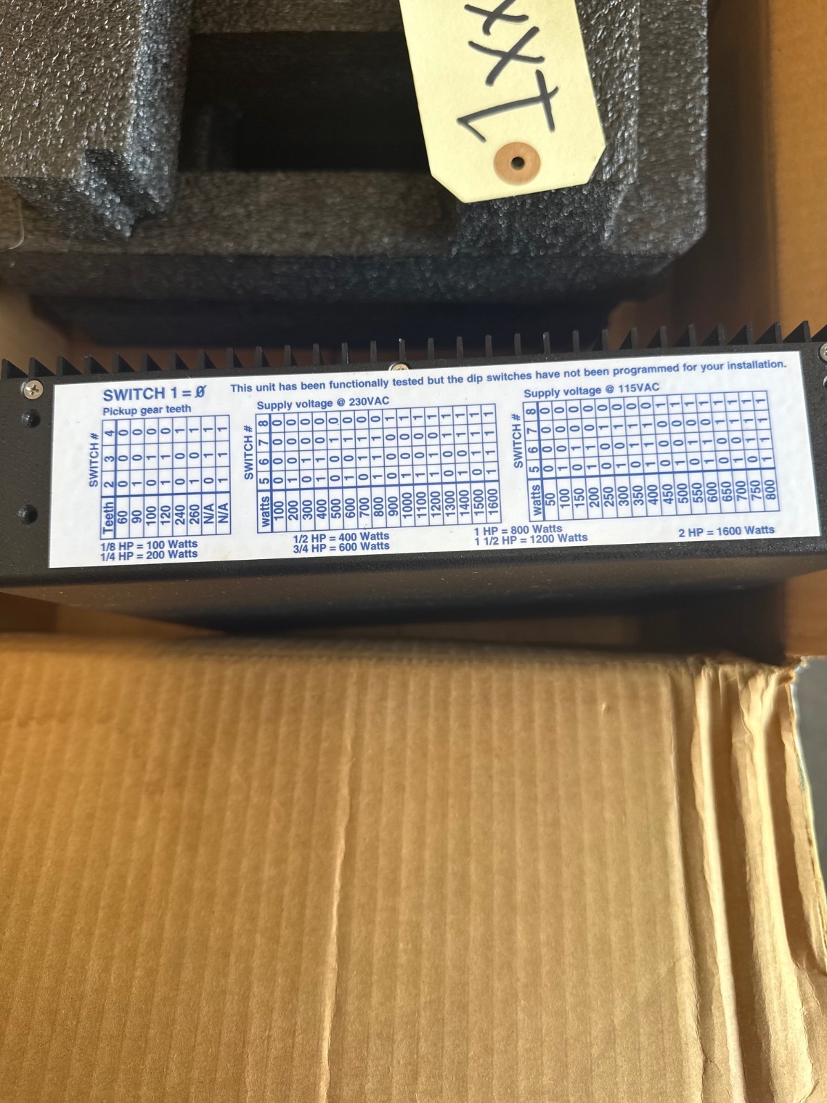 KTRON GRAVIDRIVE CONTROLLER INTERFACE STEPPER MOTOR DRIVE 1XXA B C