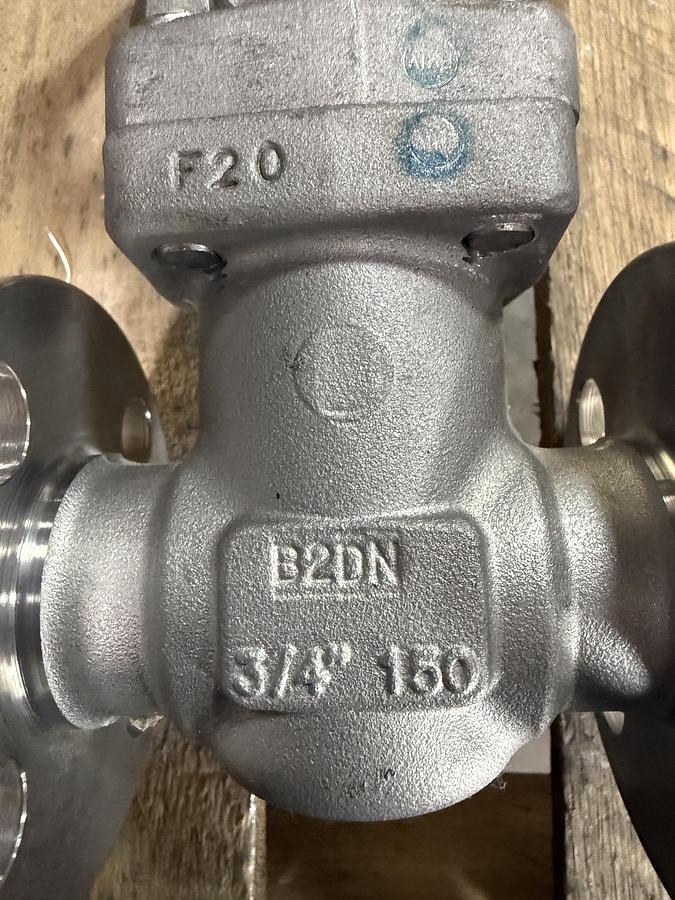 DSI 3/4" 150 RF FS GATE VALVE A-20 BODY A-20 TRIM