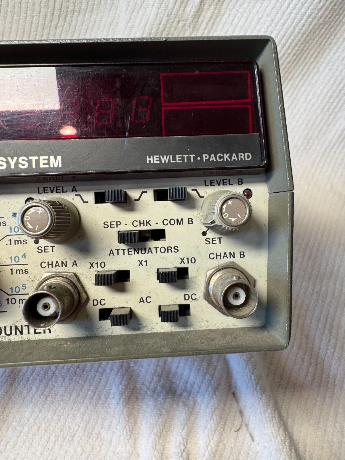 HEWLETT PACKARD AC9 5300B MEASURING SYSTEM TIMER COUNTER
