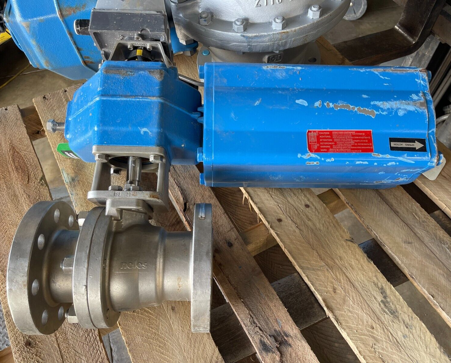 3" 300 RF FP BALL VALVE JAMESBURY 316 M2DA01APVA WITH METSO ACTUATOR