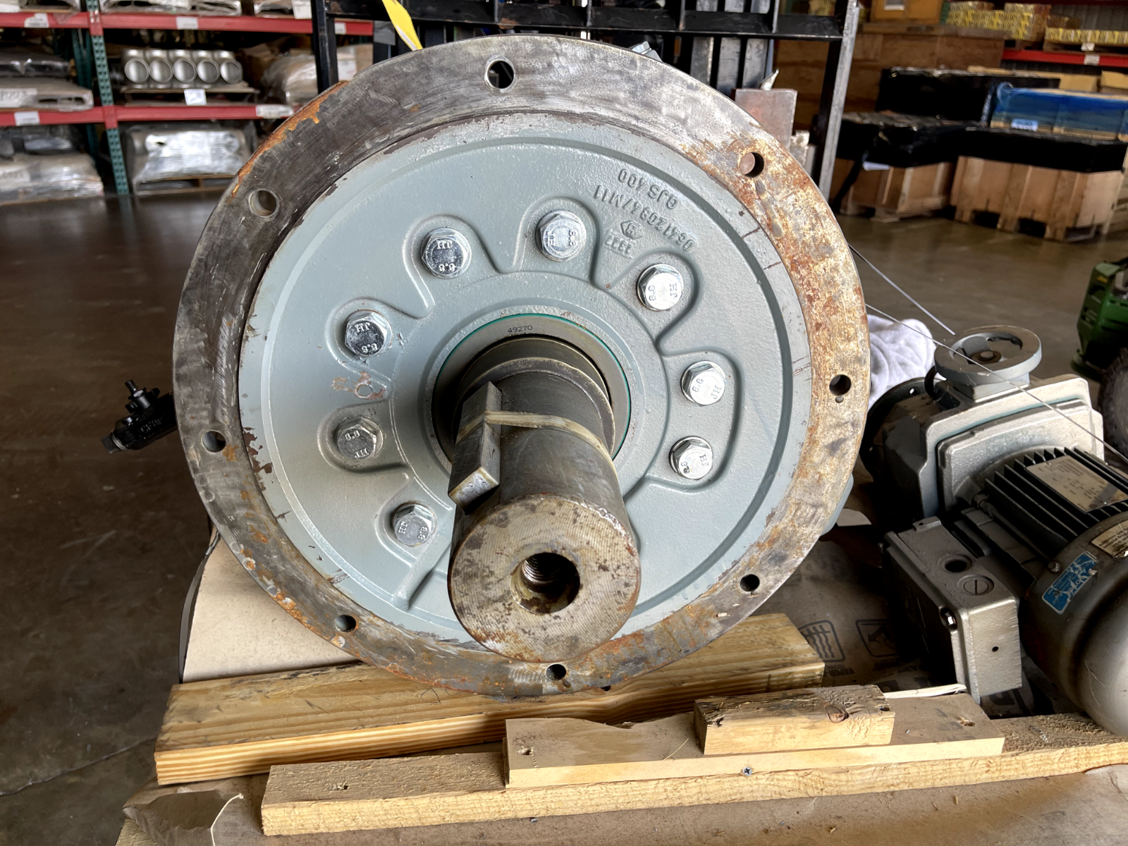 Sew Eurodrive Speed Reducer 1.5 HP FA67DF26BDT90S4C-KS 448-2235 RPM 142.4 RATIO